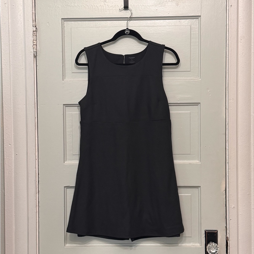 Girlfriend Collective NWOT Black Ribbed Active Skort Dress
